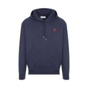 AMI de Coeur Hoodie Navy - 21FW