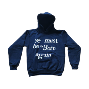 Cactus Plant Flea Market Born Again Hooded Sweatshirt Darkest Navy