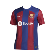 Nike FC Barcelona 2023/24 Dri-Fit Stadium Home Jersey Deep Royal Blue Noble Red (Non Marking Ver.)
