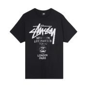 Stussy DSM World Tour T-Shirt Black