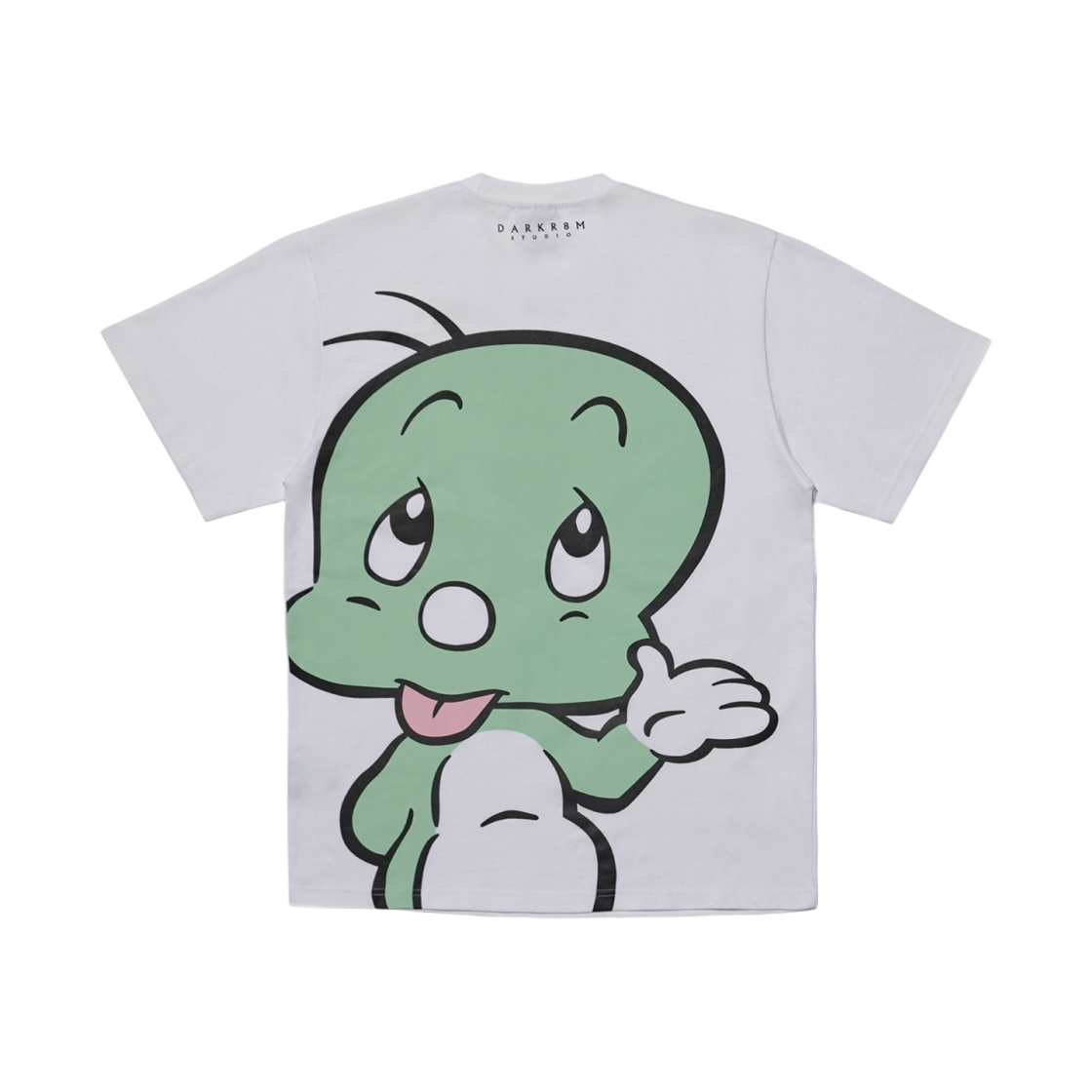 다크룸 스튜디오 x 둘리 둘리 티셔츠 화이트(Darkr8m Studio x Dooly Dooly T-Shirt White)