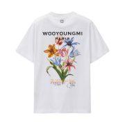 Wooyoungmi Flower Print T-Shirt White - 24SS