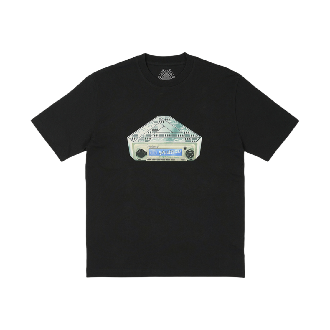 팔라스 4:20 AM 티셔츠 블랙 - 24SS(Palace 4:20 AM T-Shirt Black - 24SS) - 1