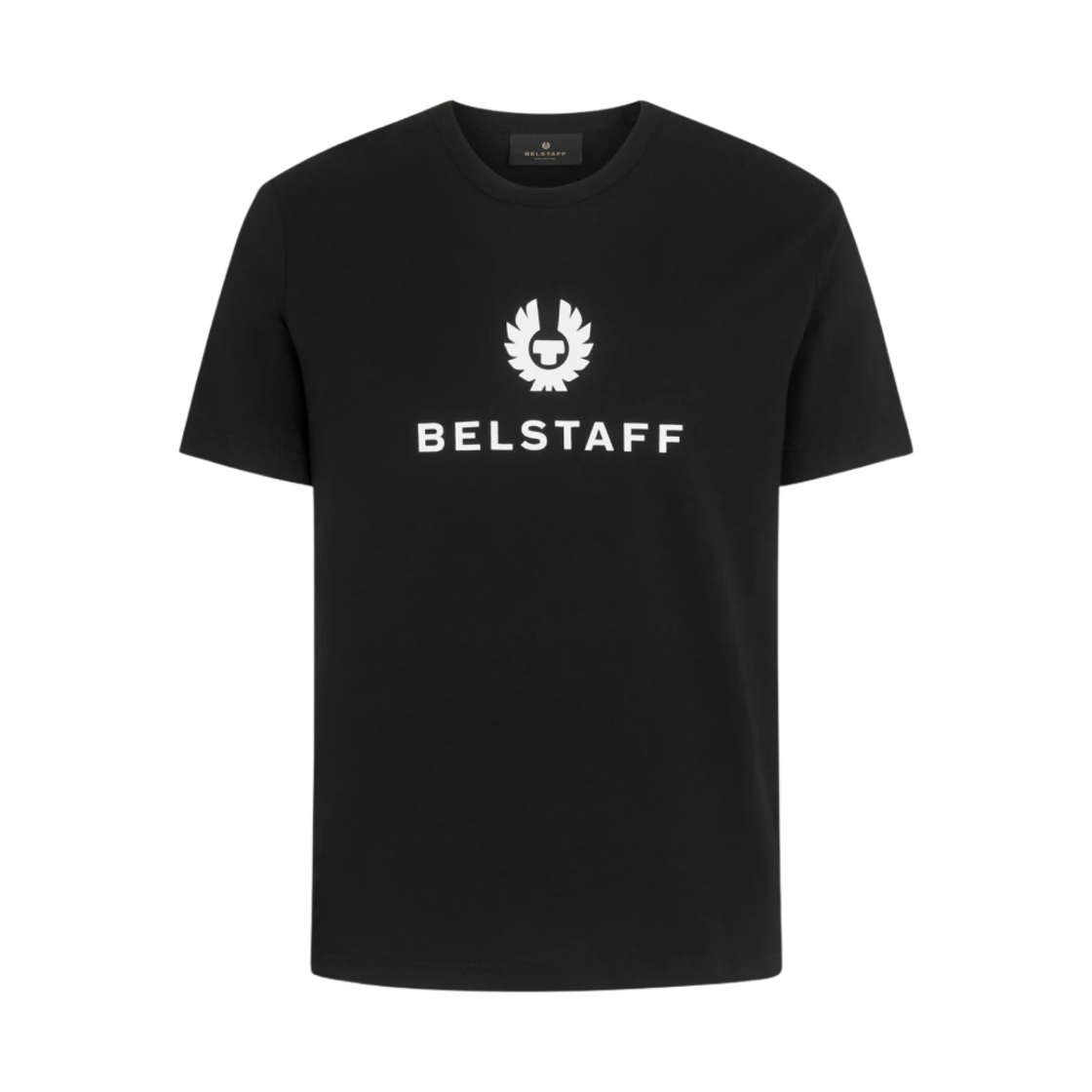 104141 Belstaff Signature Cotton Jersey T-Shirt Black