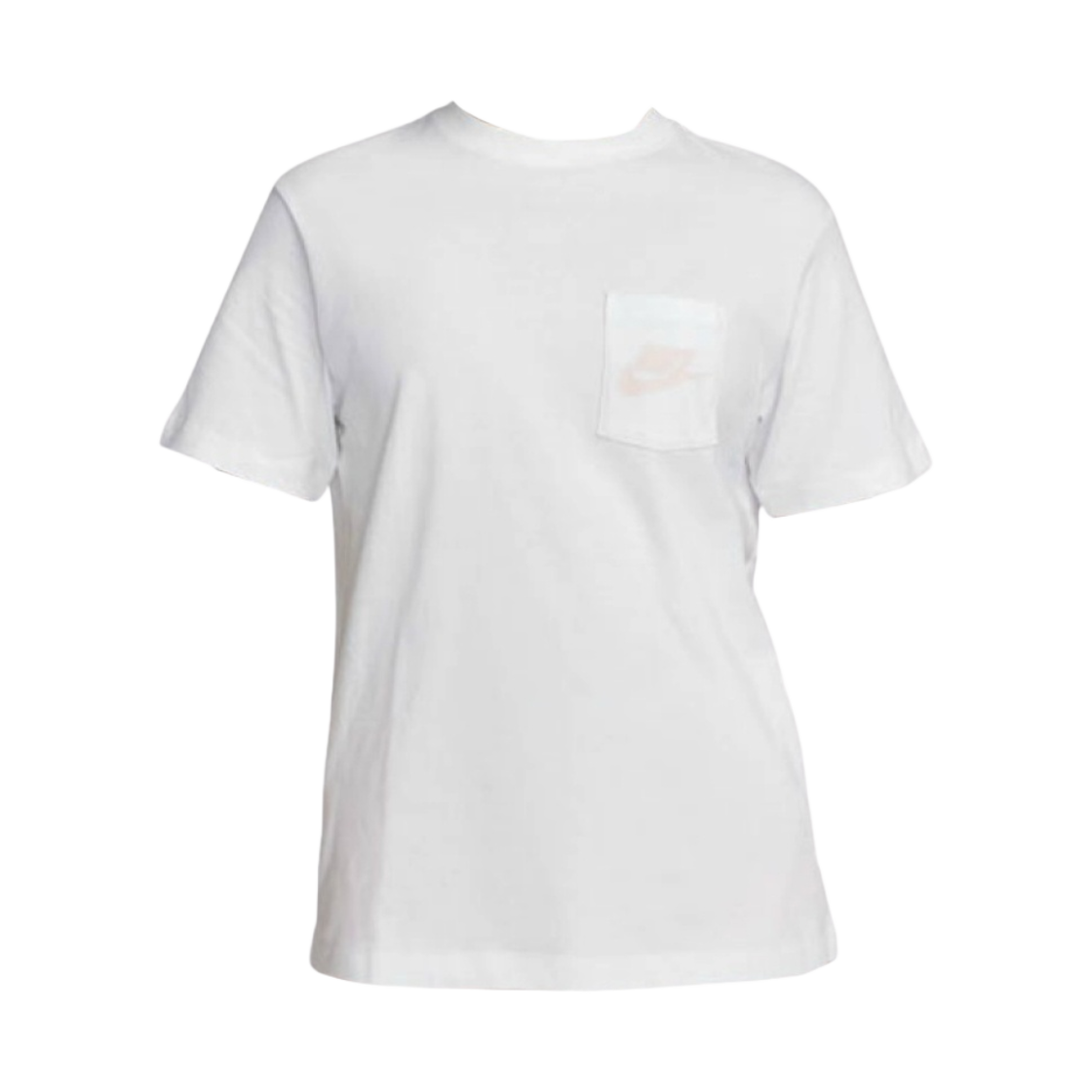 (W) 나이키 NSW 포켓 티셔츠 화이트 - 아시아((W) Nike NSW Pocket T-Shirt White - Asia) - 2