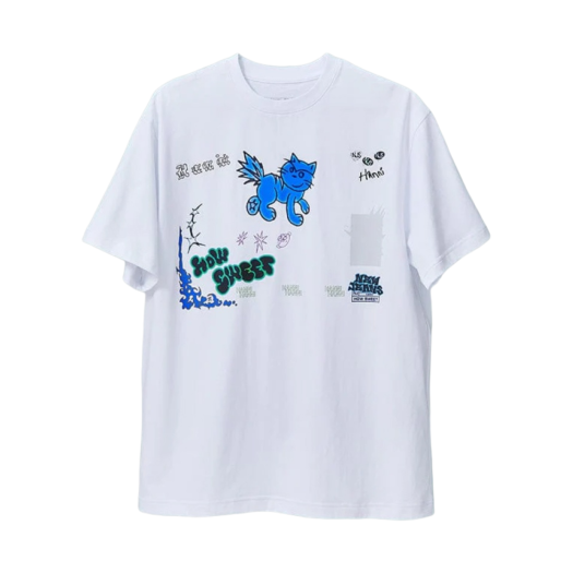 how sweet tシャツ　ヘリン　青 MemoryLane
