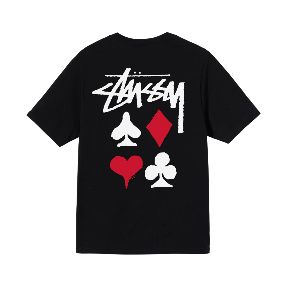 스투시 풀 덱 2 티셔츠 블랙