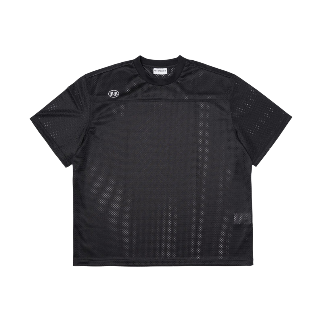 다다 스튜던트 메쉬 저지 티셔츠 블랙(Dada Student Mesh Jersey T-Shirt Black)