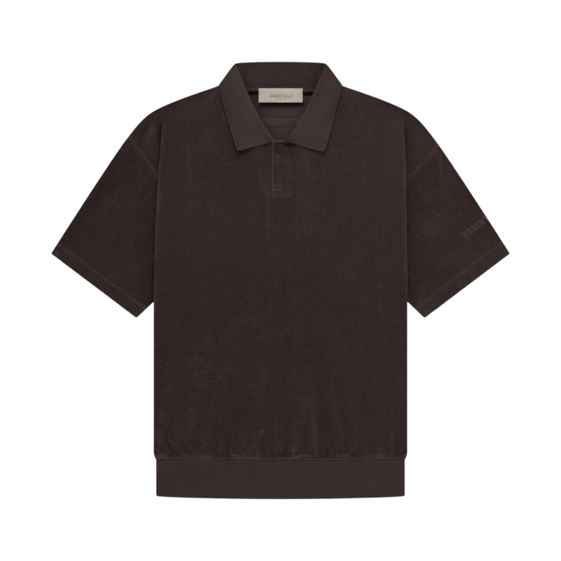 에센셜 숏슬리브 테리 폴로 플럼 - 23SS(Essentials SS Terry Polo Plum - 23SS) - 1