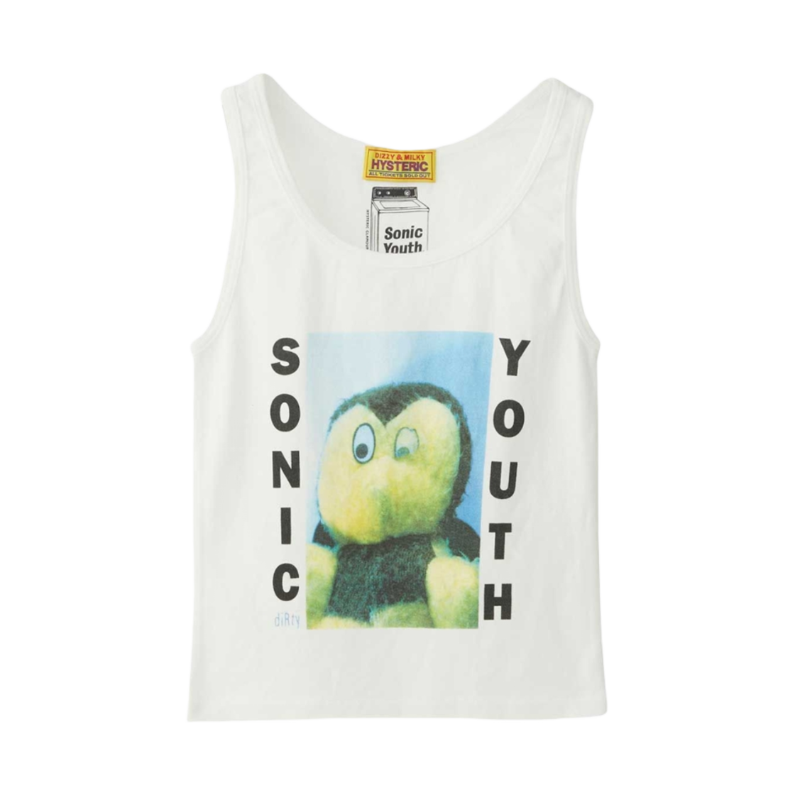 SONICYOUTH HYSTERICGLAMOUR dirtyタンクトップ HYSTERIC GLAMOUR（ヒステリックグラマー）の「SONIC YOUTH