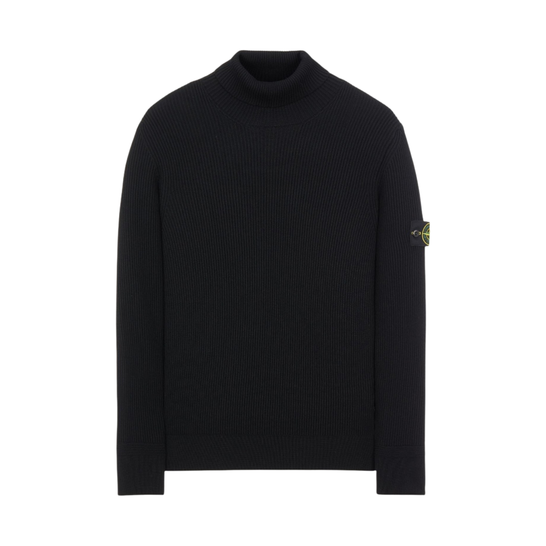 스톤 아일랜드 552C2 울 터틀넥 니트 블랙 - 22FW(Stone Island 552C2 Wool Turtleneck Knit Black - 22FW) - 1