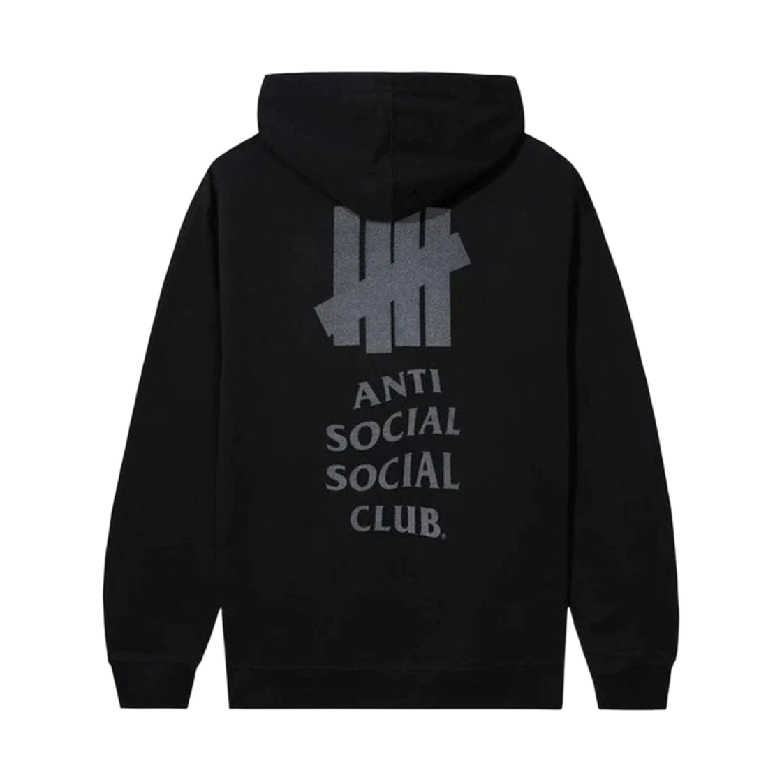 - Anti Social Social Club x Undefeated Lock 3M Hoodie Black