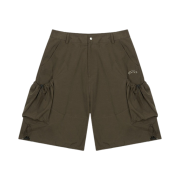 Art of Field Big Pocket Bermuda Pants Brown
