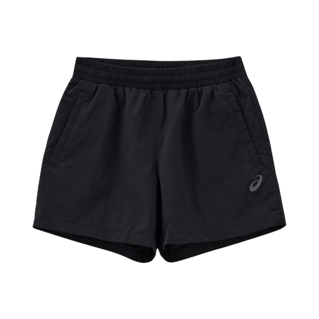 2033B425-001 Asics Nylon 5 Inch Shorts Black