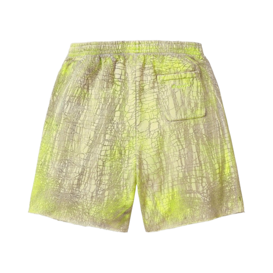 슈프림 크랙클 스웨트쇼츠 옐로우 - 23FW(Supreme Crackle Sweatshorts Yellow - 23FW) - 2