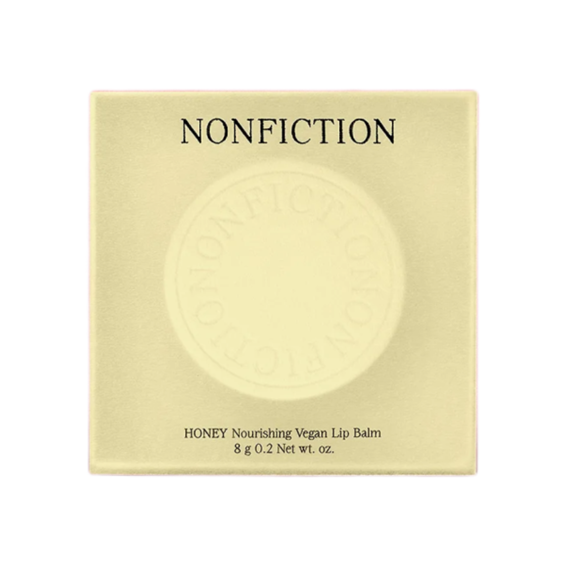 논픽션 허니 너리싱 비건 립밤(Nonfiction Honey Nourishing Vegan Lip Balm)