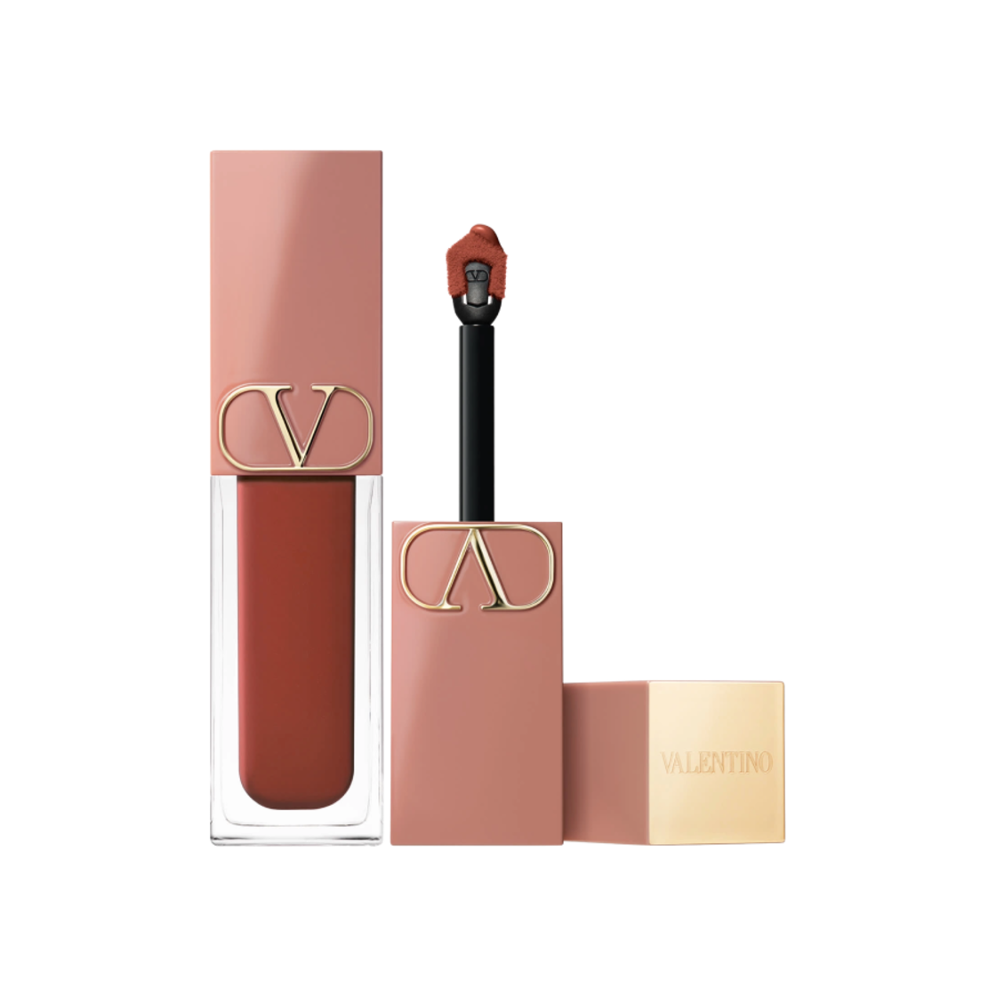 발렌티노 뷰티 리퀴로쏘 투인원 립 앤 치크 틴트 113R 누드 카레스(Valentino Beauty Liquirosso 2 in 1 Lip & Cheek Tint 113R Nude Caress)