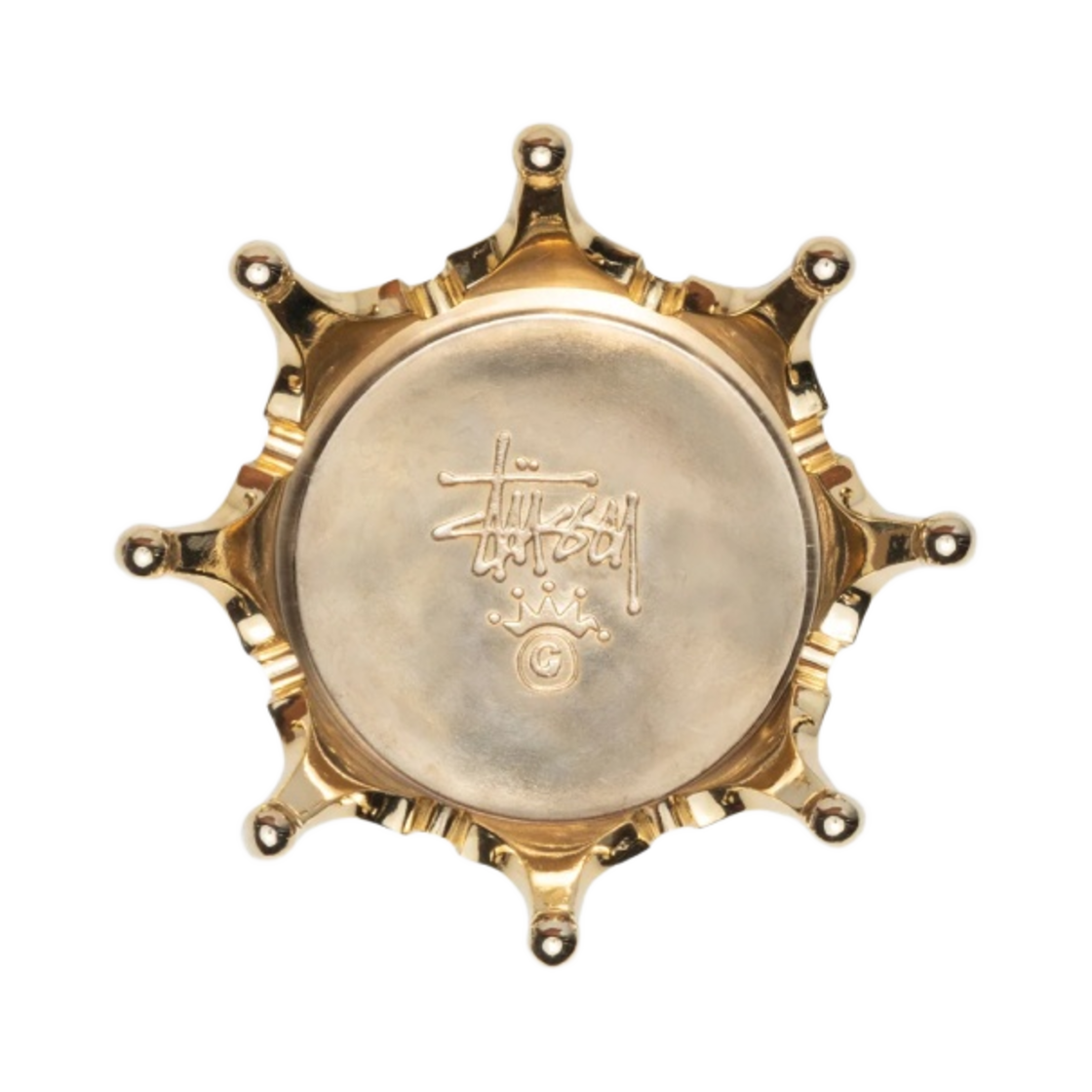 138914 Stussy Crown Ashtray Brass