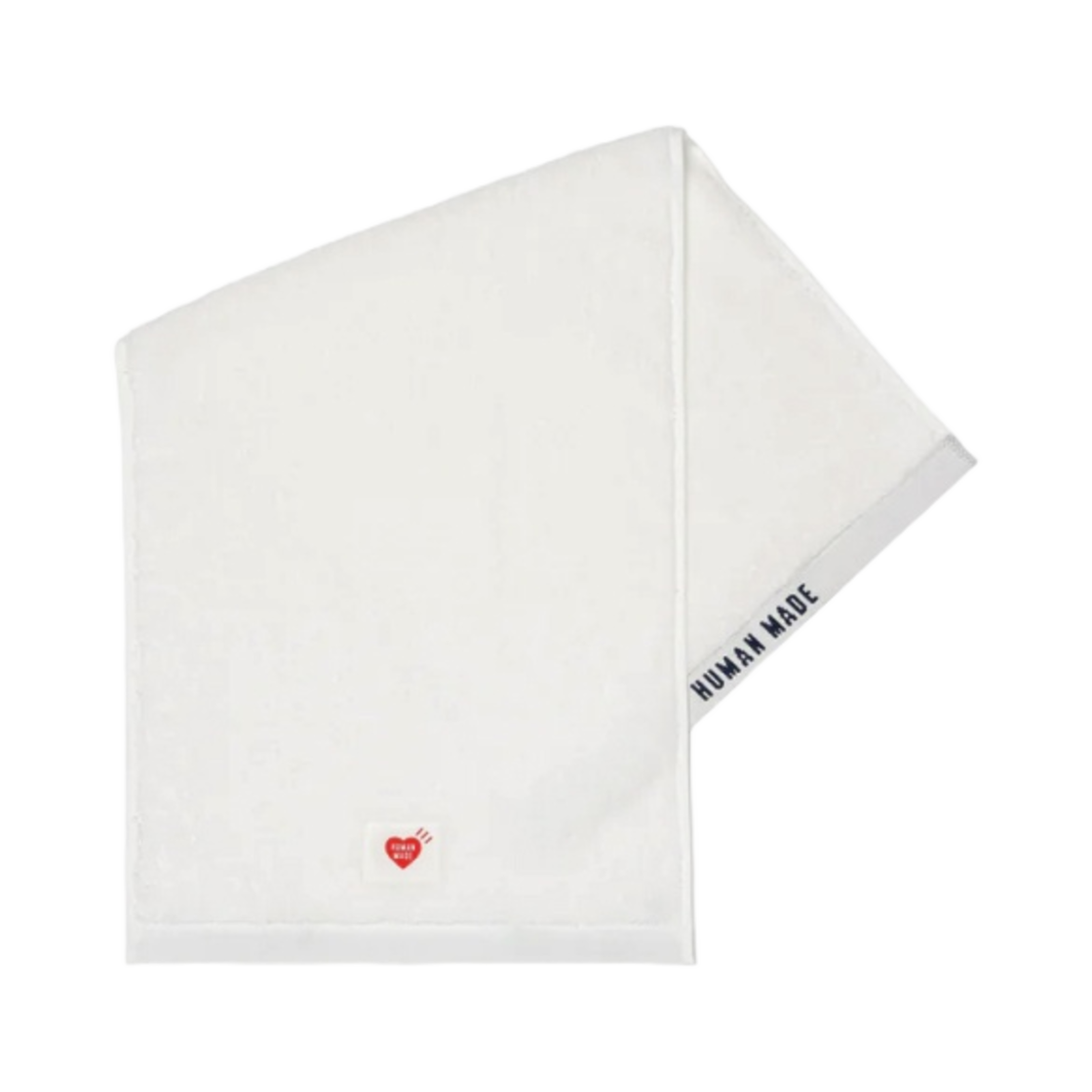 HM26GD134 Human Made Face Towel White