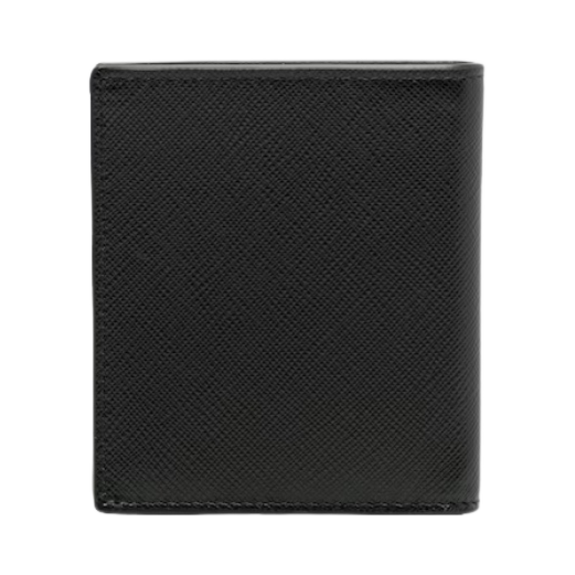 프라다 사피아노 레더 월렛 블랙 발틱 블루(Prada Saffiano Leather Wallet Black Baltic Blue) - 3