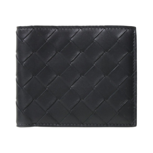 Bottega Veneta Bi-Fold Wallet Midnight Blue