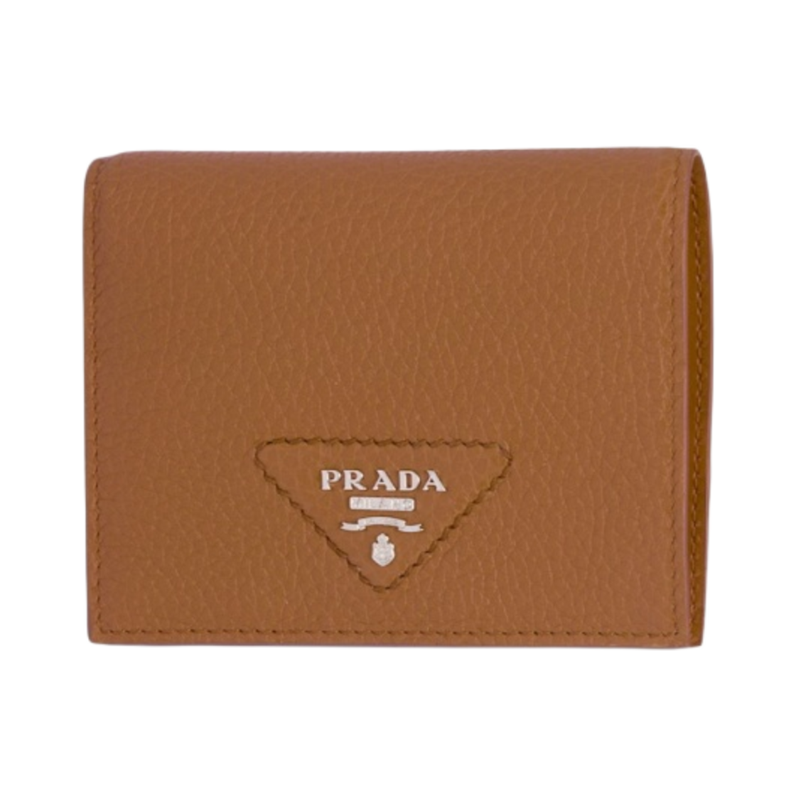 프라다 레더 반지갑 카라멜(Prada Small Leather Wallet Caramel) - 1