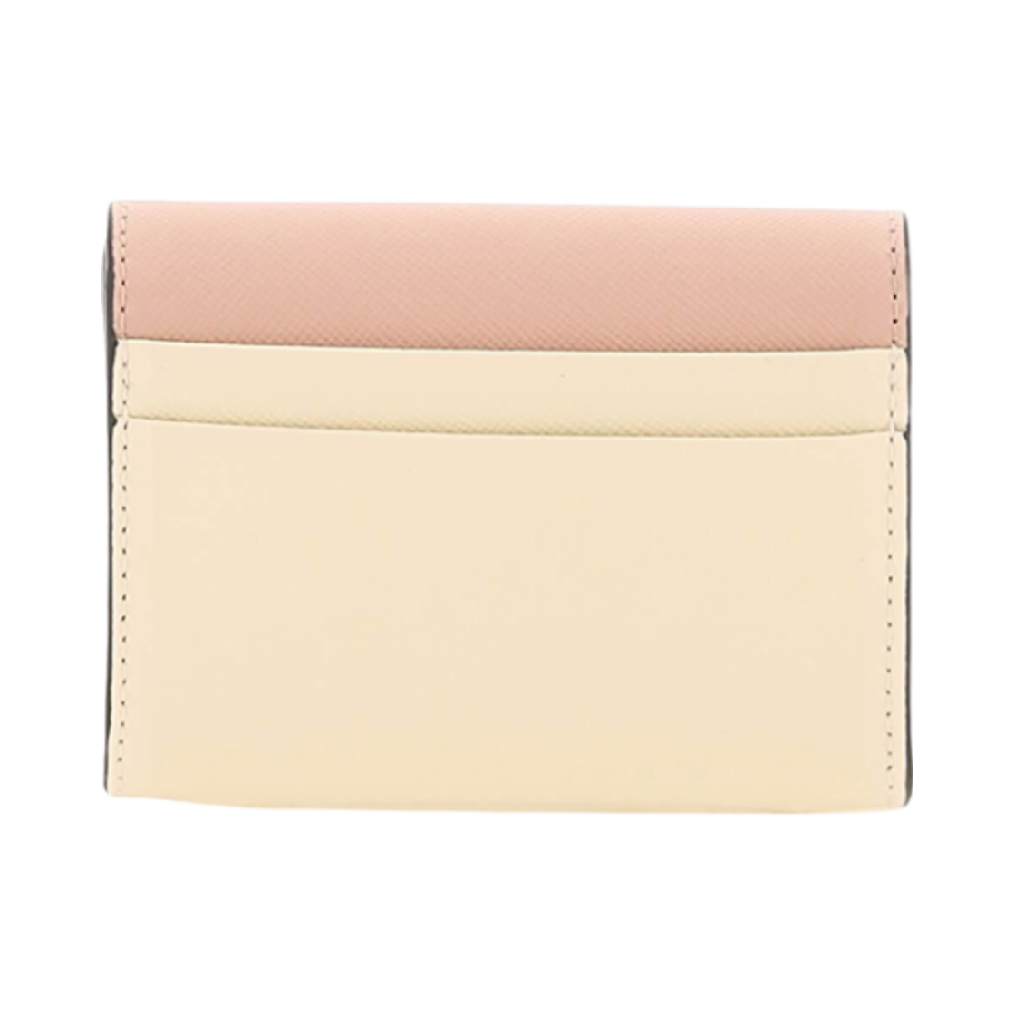 PFMO0072U1-LV520-Z605M Marni Saffiano Leather Coin Case Camellia Talc - #2