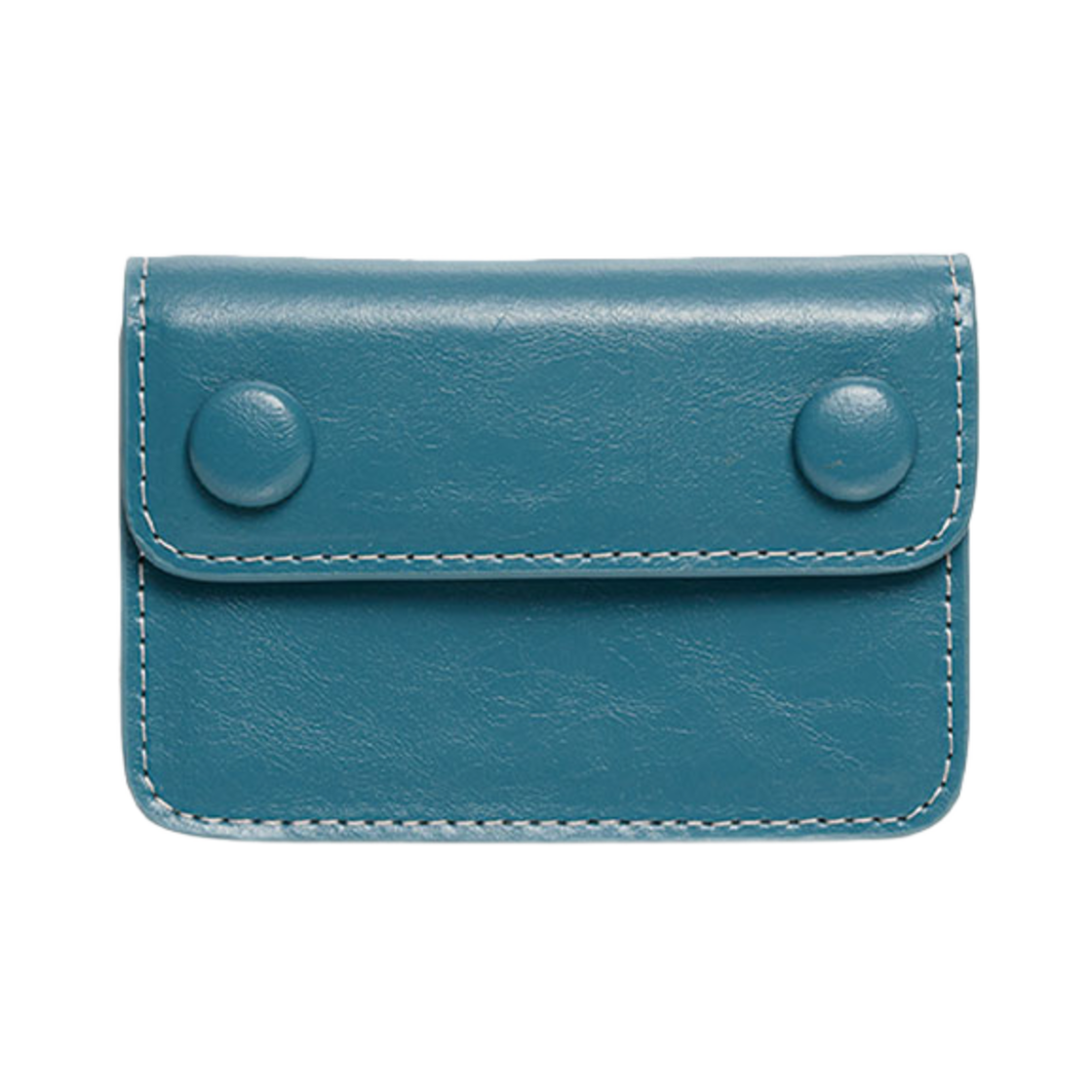 르마스크 도트 3 레이어 아코디언 코인 & 카드 월렛 더스티 블루