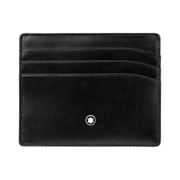 Montblanc Meisterstuck 6cc Pocket Card Holder Black