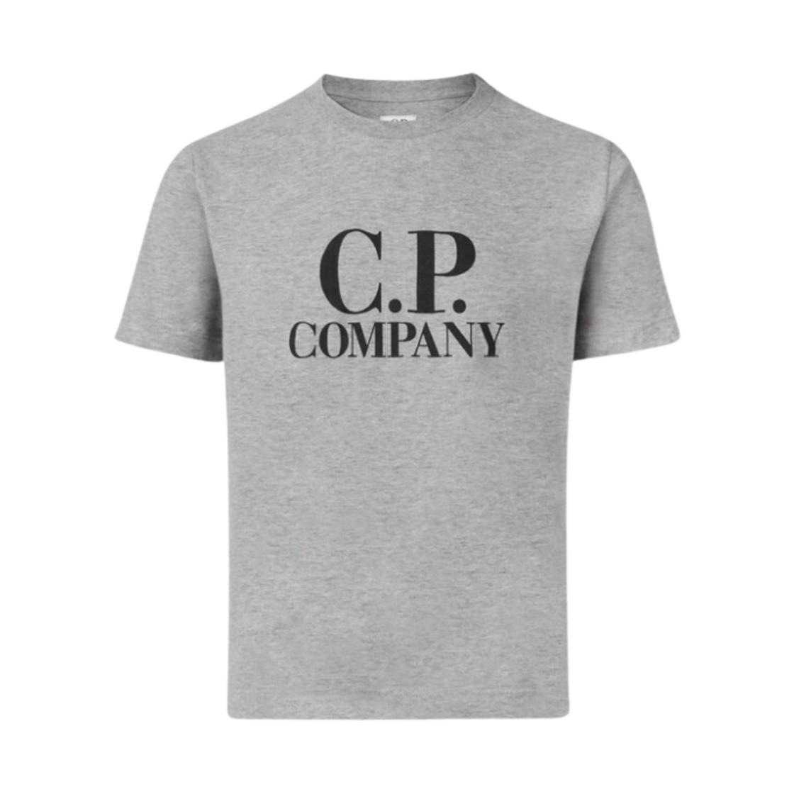 (키즈) C.P. 컴퍼니 U16 30/1 저지 고글 프린트 티셔츠 그레이 멜란지 - 23SS((Kids) C.P. Company U16 30/1 Jersey Goggle Print T-shirt Grey Melange - 23SS) - 1