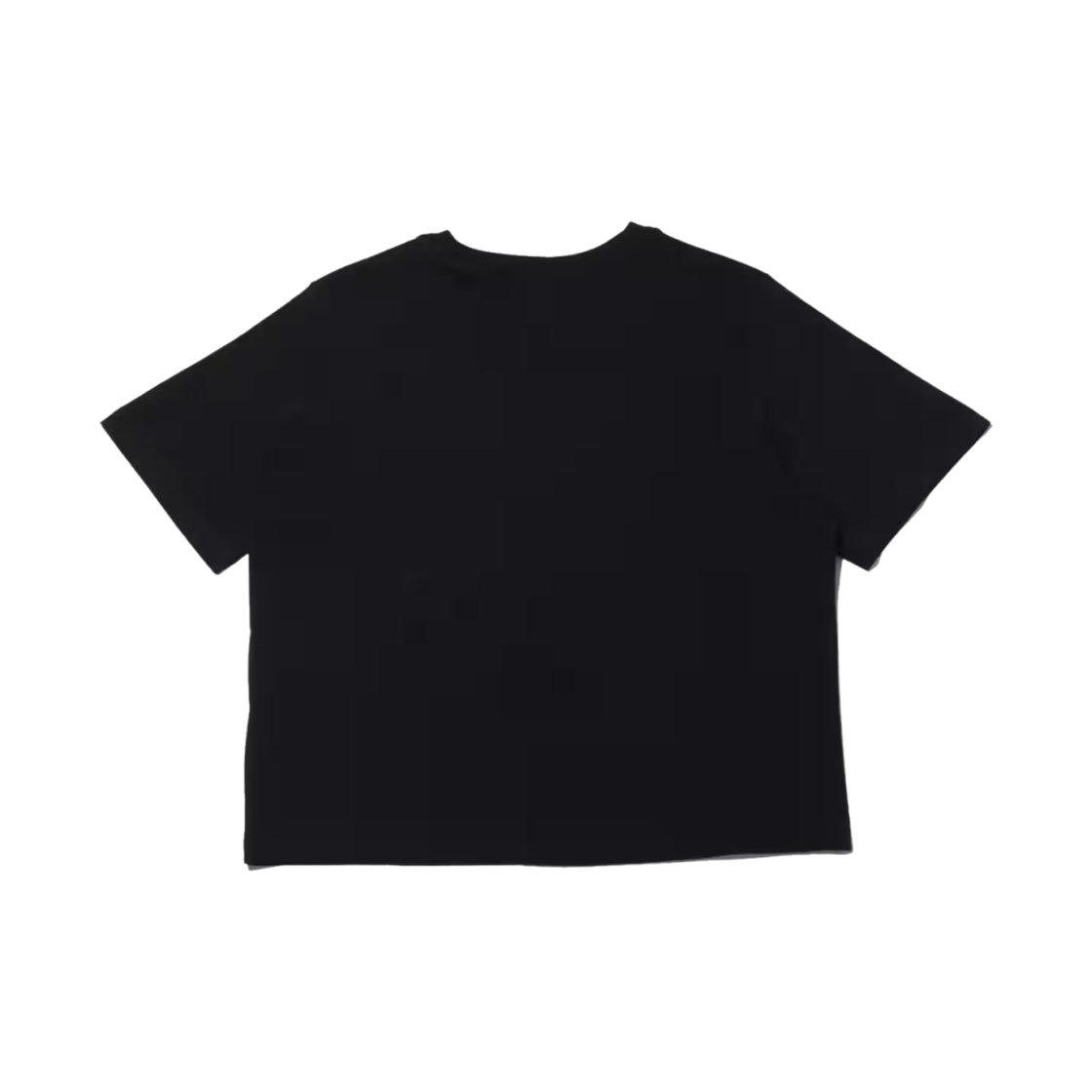 (W) 나이키 NSW 에센셜 박시 티셔츠 블랙 - 아시아((W) Nike NSW Essentials Boxy T-Shirt Black - Asia) - 2