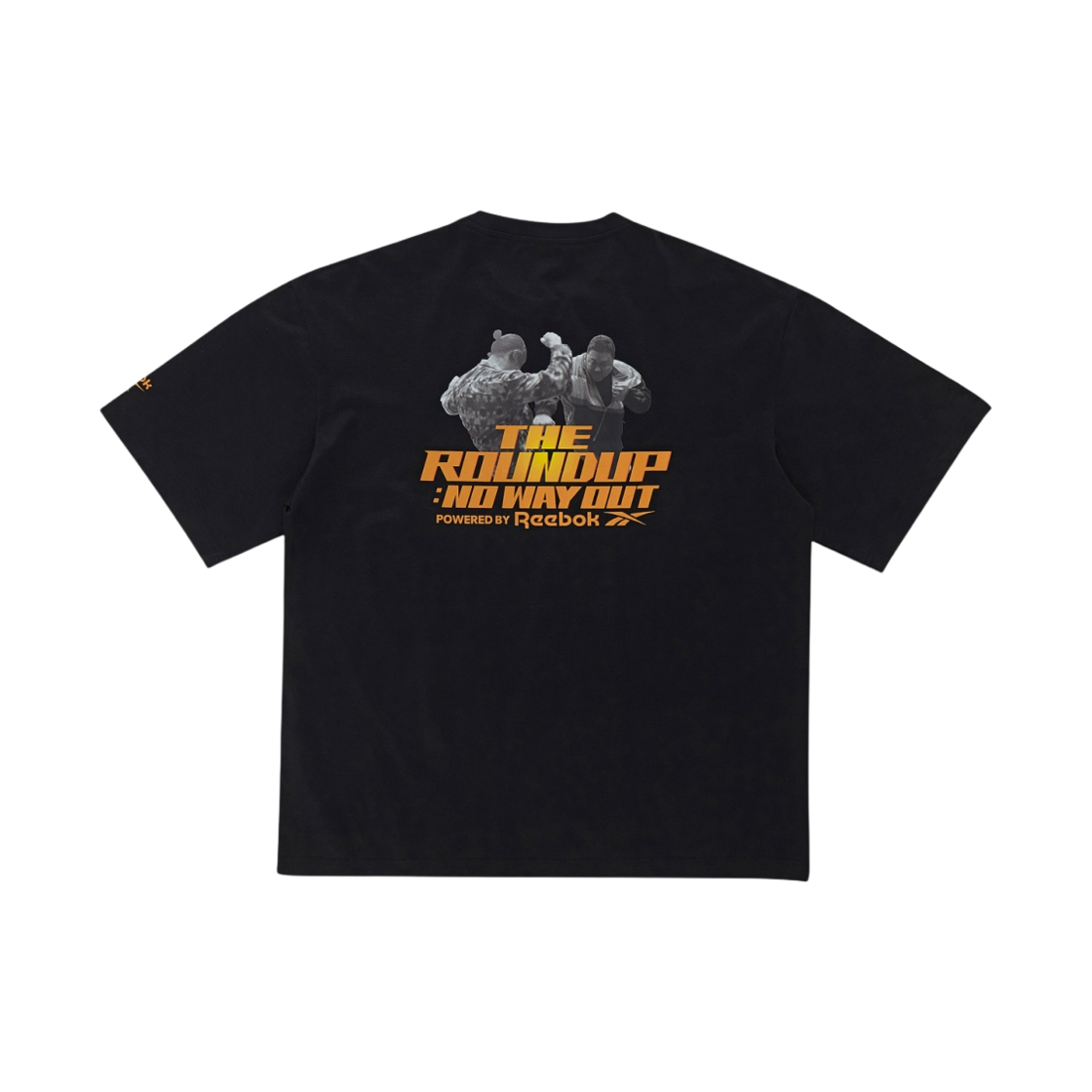 리복 범죄도시3 펀치 티셔츠 블랙(Reebok The Roundup: No Way Out Punch T-Shirt Black)