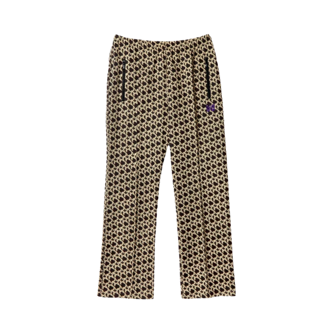 니들스 트랙 팬츠 폴리 JQ 스타 블랙