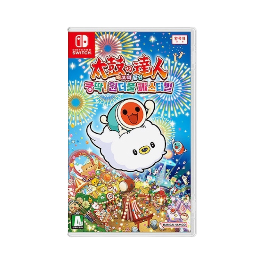 닌텐도 스위치 태고의 달인 쿵딱! 원더풀 페스티벌 (국내 정식 발매 제품)(Nintendo Switch Taiko no Tatsujin: Rhythm Festival (Korean Ver.)) - 1