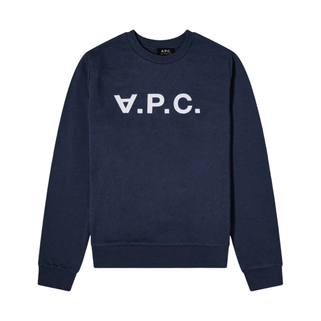 (W) 아페쎄 VPC 비바 스웨트셔츠 다크 네이비((W) A.P.C. VPC Viva Sweatshirt Dark Navy)