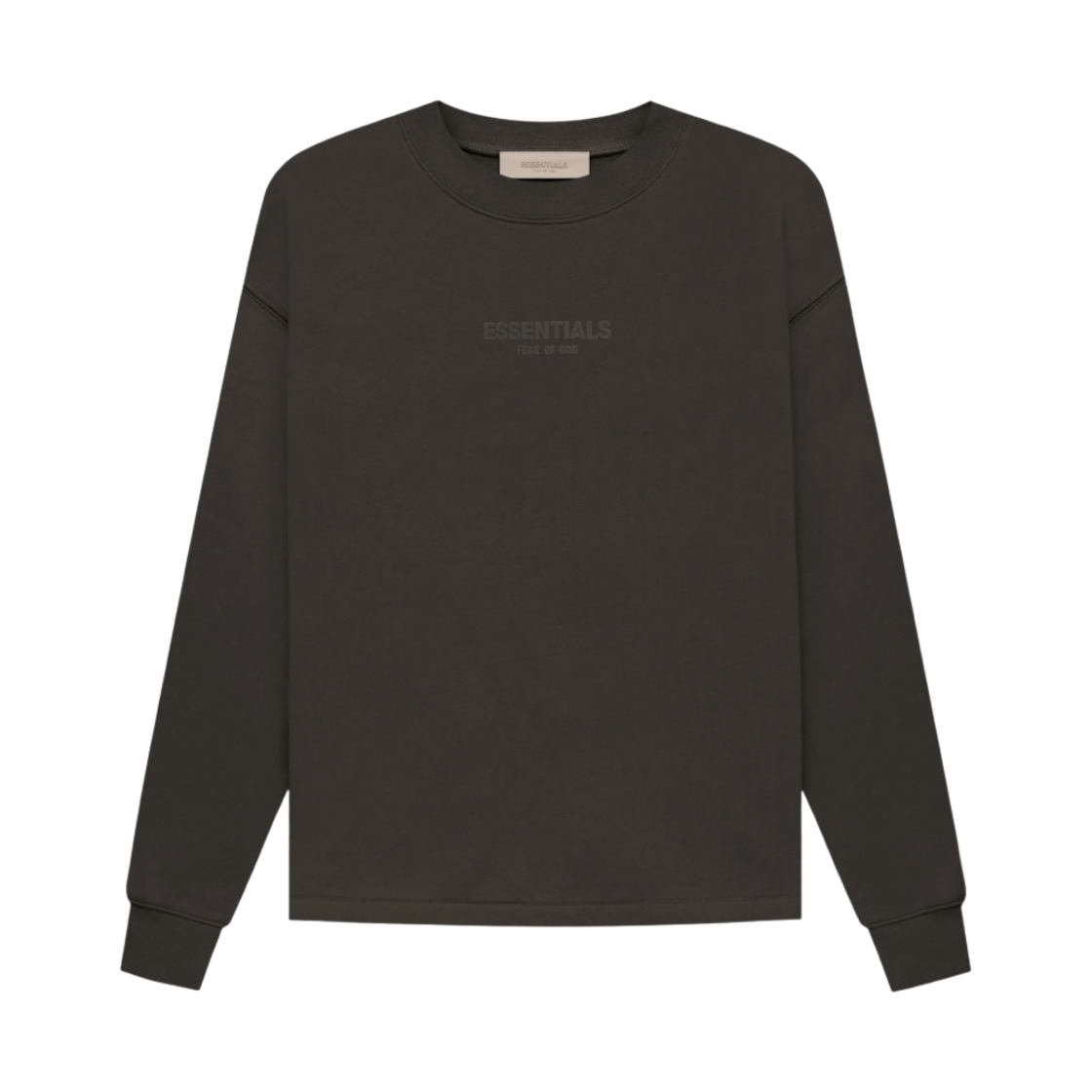 에센셜 릴렉스드 크루넥 스웨트셔츠 오프 블랙 - 22FW(Essentials Relaxed Crewneck Sweatshirt Off Black - 22FW) - 1