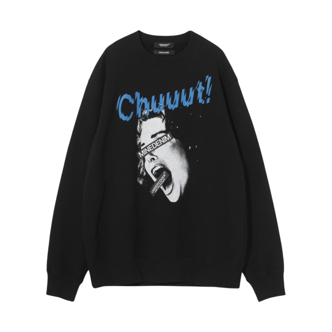 언더커버 x 마인데님 UC2D9810 스웨트셔츠 블랙(Undercover x Minedenim UC2D9810 Sweatshirt Black)