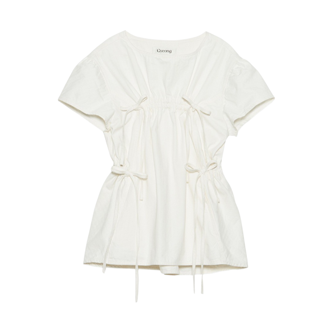 경 스트링 미니 드레스 아이보리(Gyeong String Mini Dress Ivory)