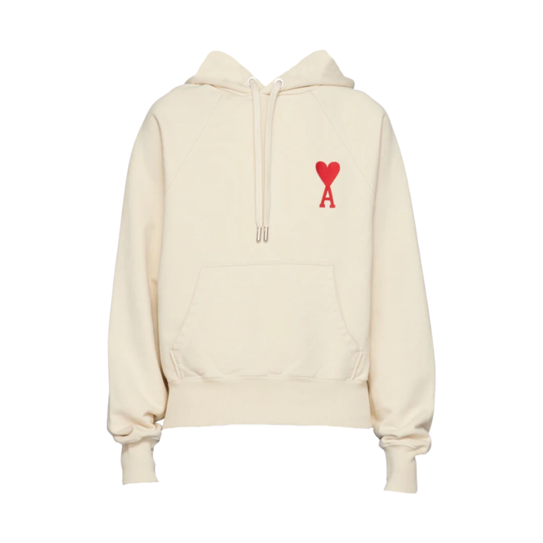 아미 빅 하트 로고 후드 오프 화이트 - 에센스 한정(AMI de Coeur Hoodie Off White - Ssense Exclusive) - 1