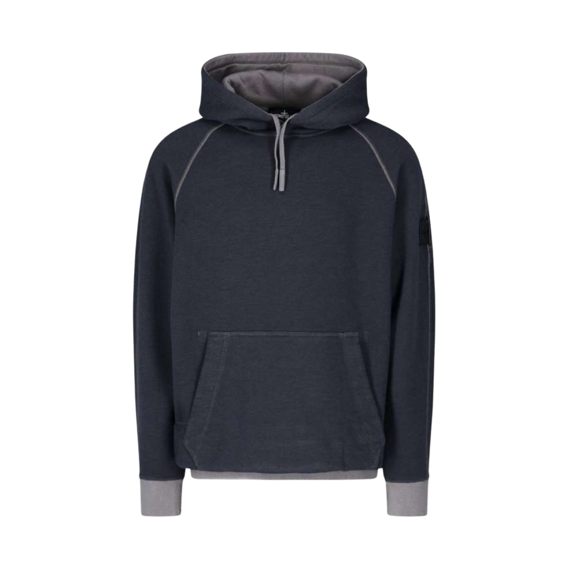 751960110-V2065 Stone Island Shadow Project 60110 Wool Cotton Fleece Hooded Sweatshirt Charcoal - 21FW