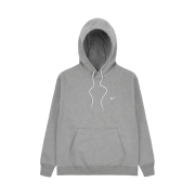 Nike NRG Solo Swoosh Fleece Hoodie Dark Grey Heather - US/EU