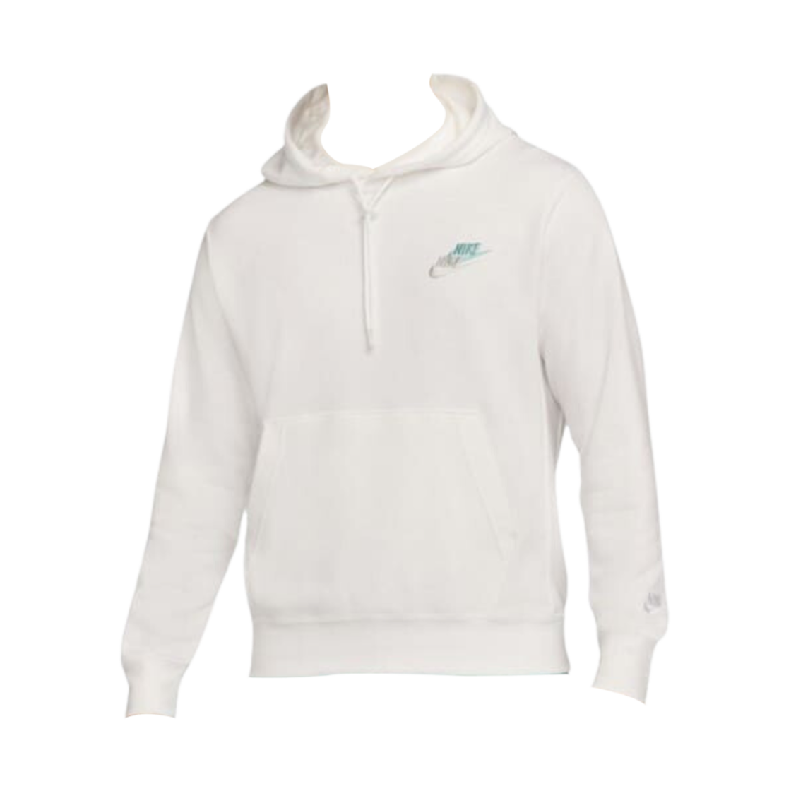 DQ5254-100 Nike NSW French Terry Pullover Hoodie White - Asia
