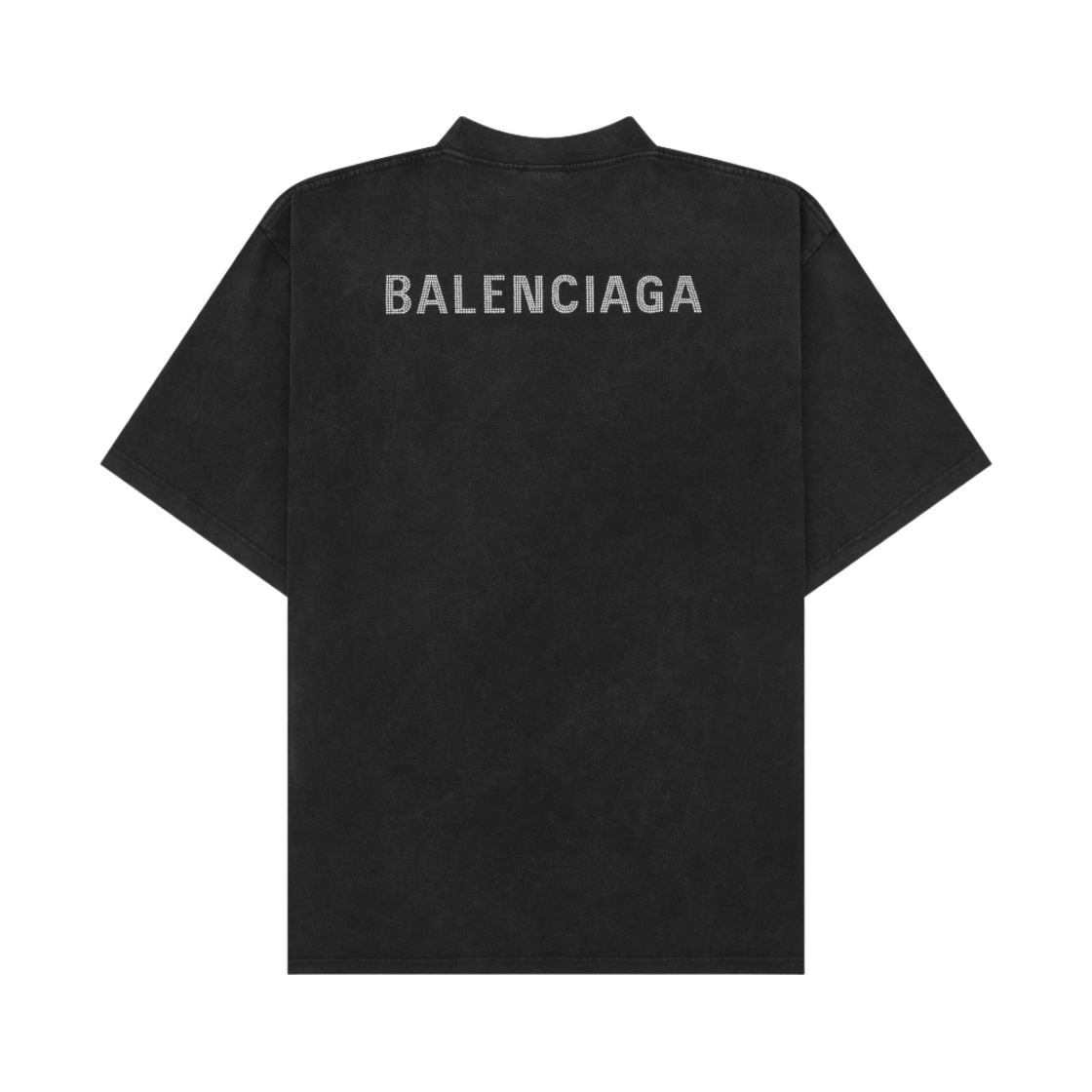 발렌시아가 백 티셔츠 라지 핏  블랙(Balenciaga Back T-Shirt Large Fit  Black) - 1