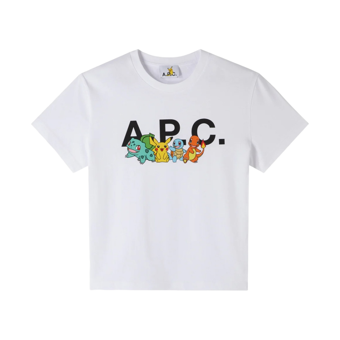 아페쎄 x 포켓몬 더 크루 티셔츠 화이트(A.P.C. x Pokemon The Crew T-shirt White) - 1