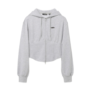 Opening Project W Corset Hood Zip-up Melange Grey