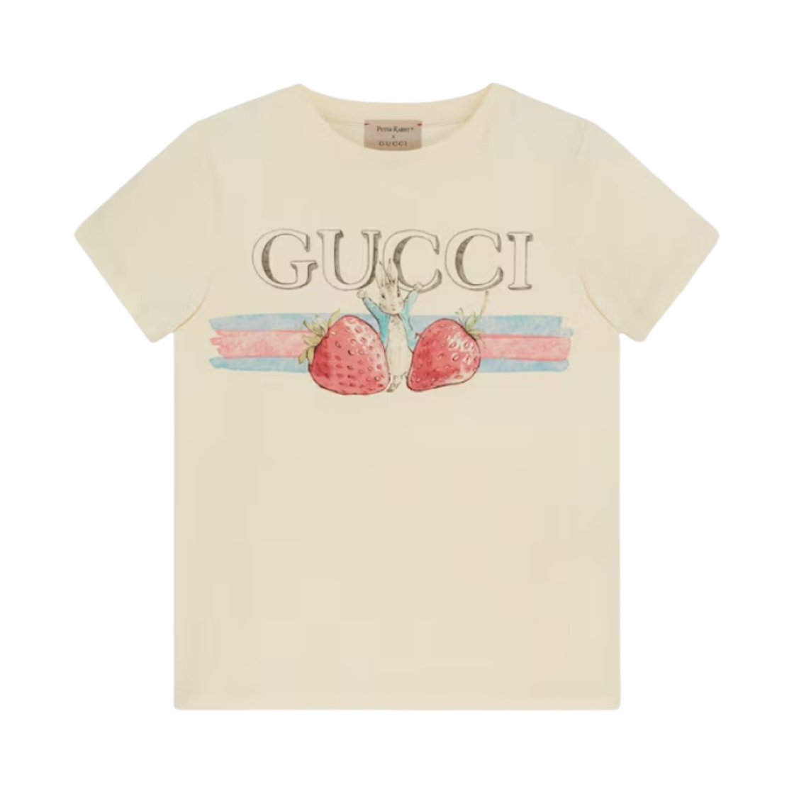 키즈) 구찌 피터 래빗 티셔츠 오프 화이트 | Gucci | KREAM