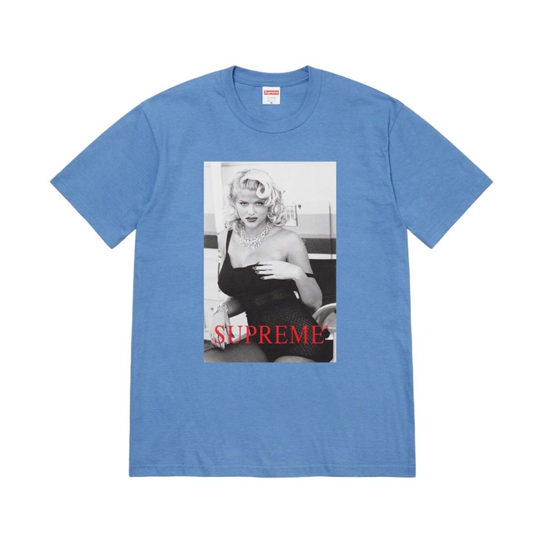 슈프림 안나 니콜 스미스 티셔츠 더스티 라이트 로얄 - 21SS