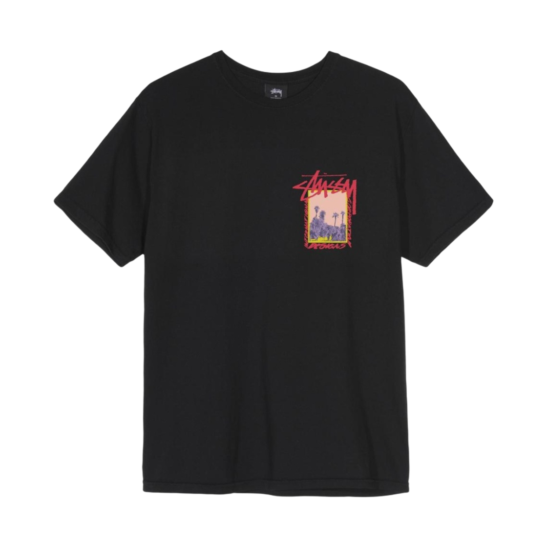 스투시 팜 데저트 티셔츠 블랙(Stussy Palm Desert T-Shirt Black) - 2