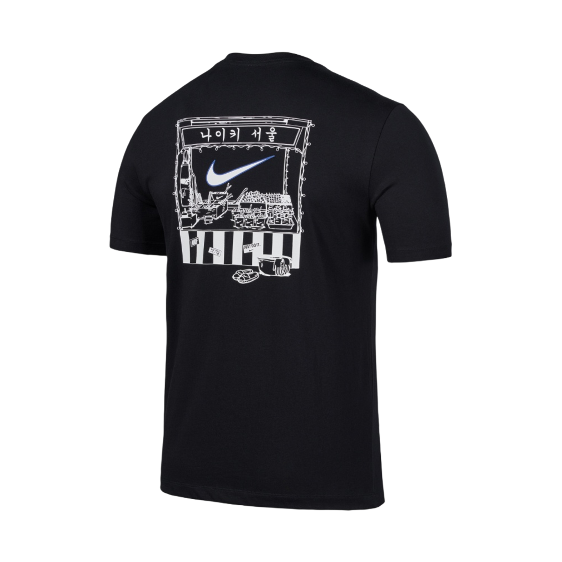 나이키 서울 스트릿 카트 티셔츠 블랙(Nike Seoul Street Cart T-Shirt Black) - 2