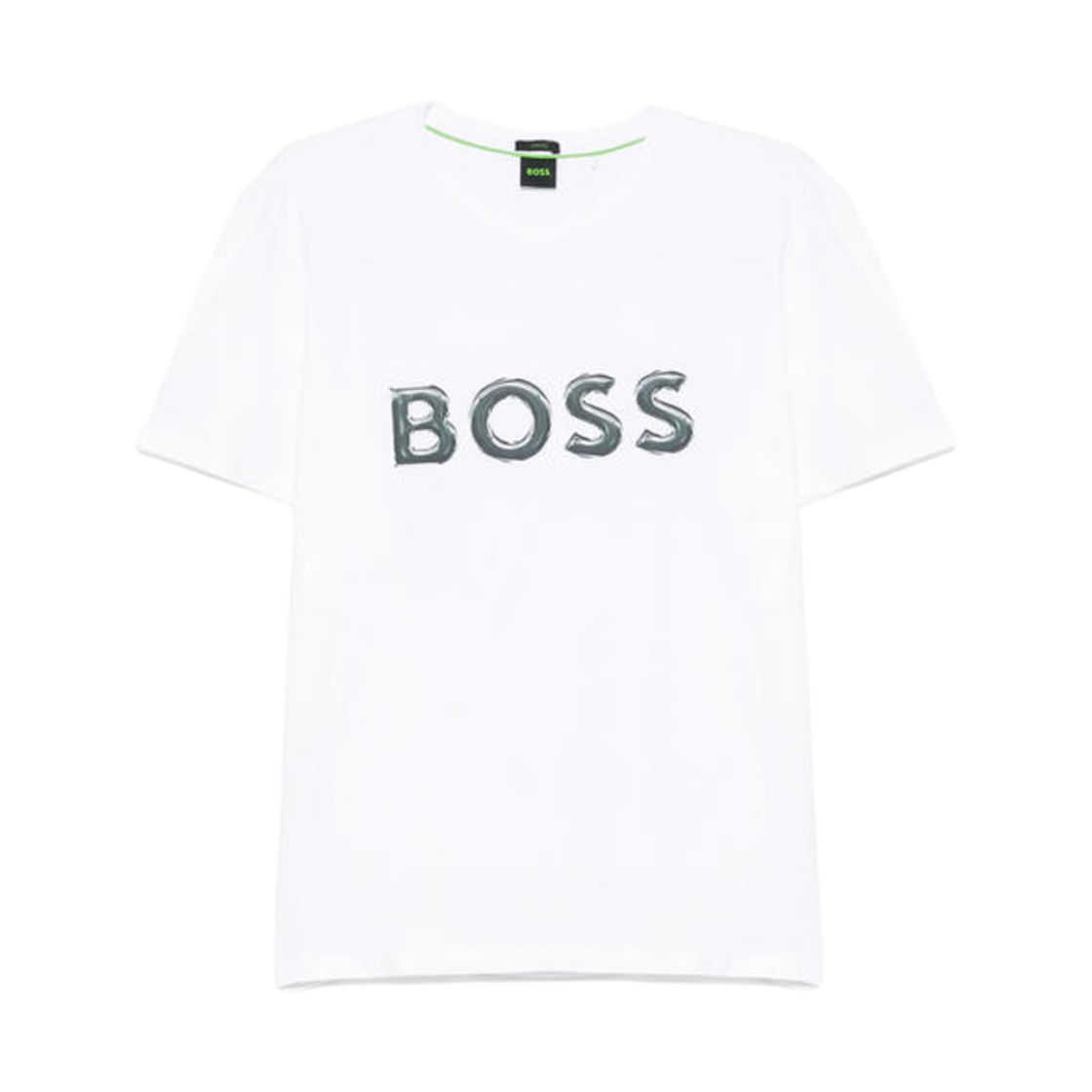 50535273-100 Hugo Boss Logo Print T-Shirt White